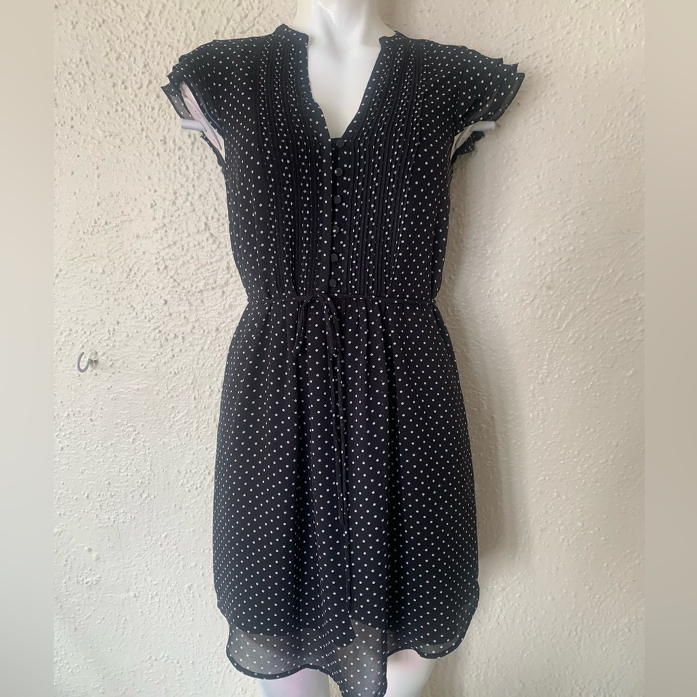H&M Women's size 6 us 36 EUR Polka dot mini dress